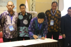Penandatanganan Letter Of Intent dengan PDAM Tirta Musi Palembang